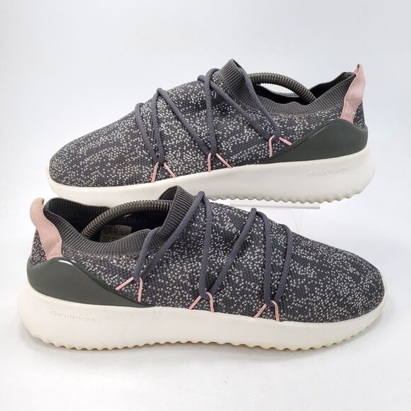 Adidas Ultramotion Slip On Athletic Running Shoe Womens Size 11 F34534 Gray - Picture 6 of 9